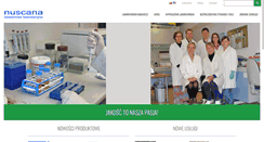 Desktop Screenshot of nuscana.pl